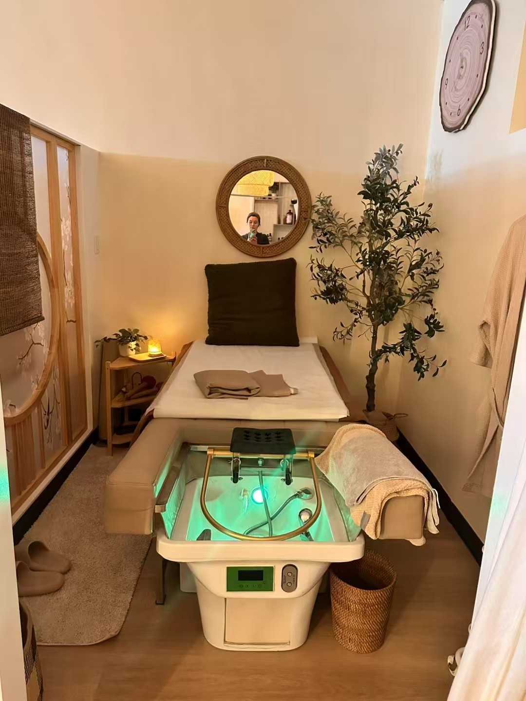 Yu Hair 头疗床与禅系空间